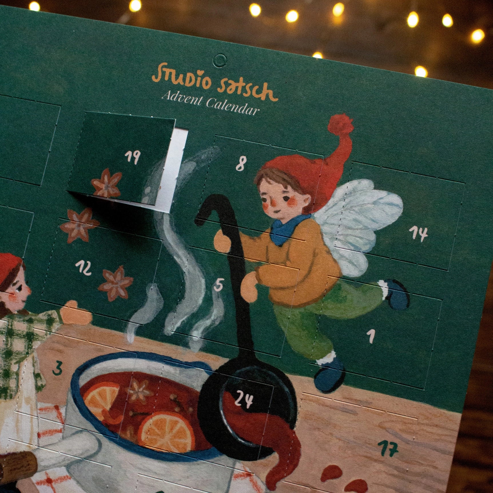 Adventskalender med bilder