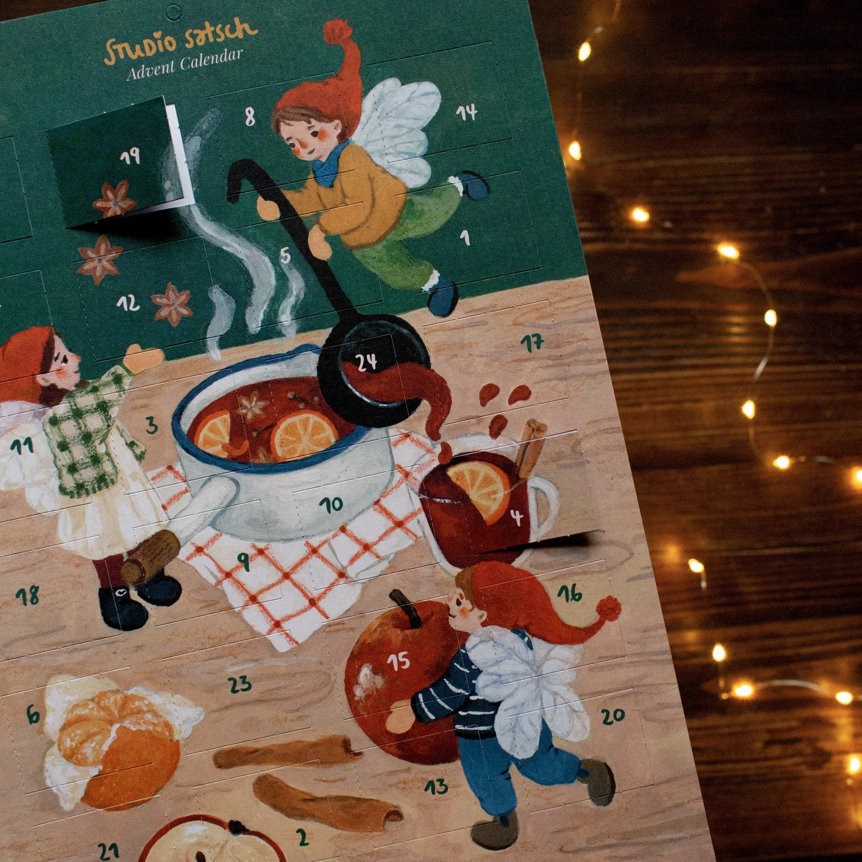 Adventskalender med bilder