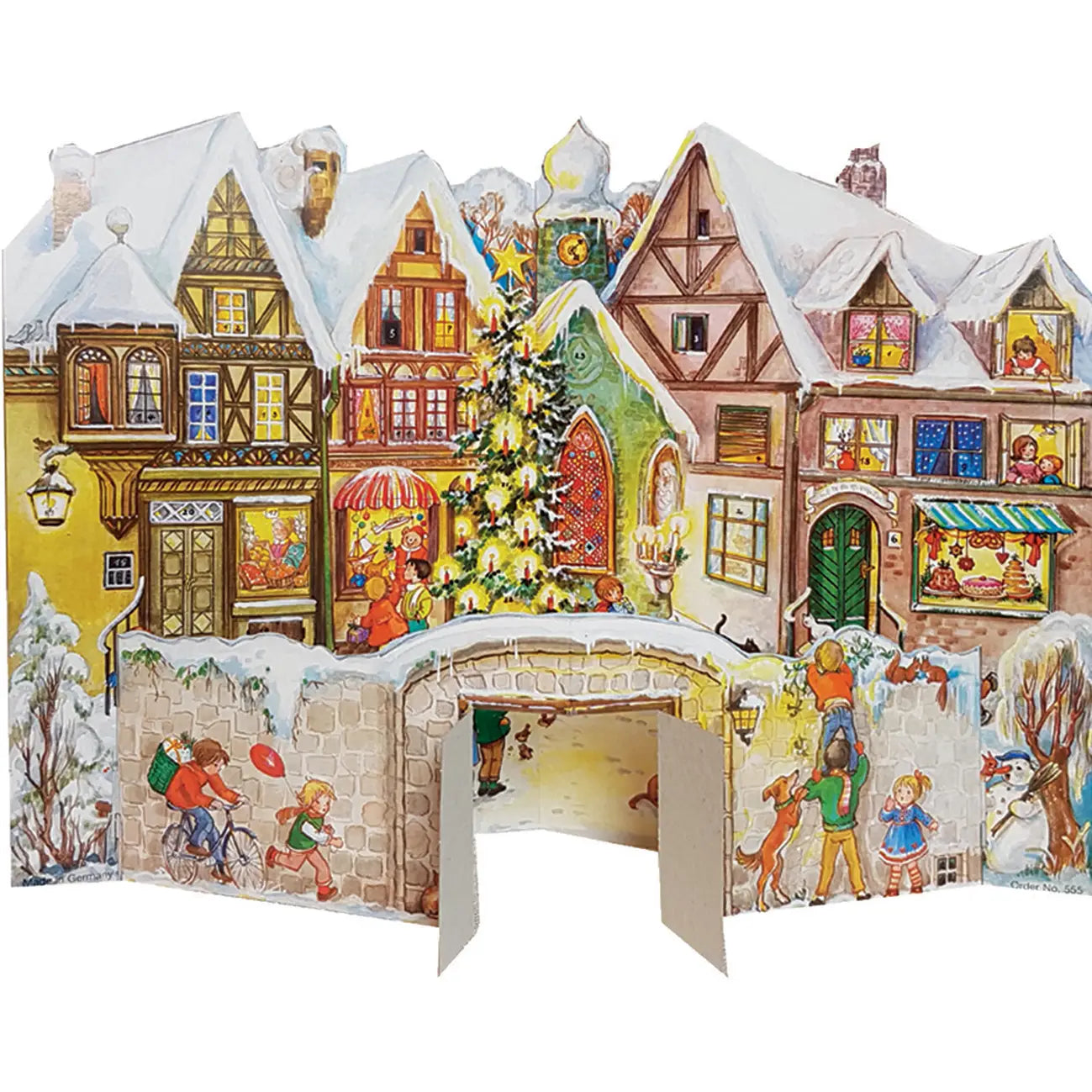 Adventskalender - juleby