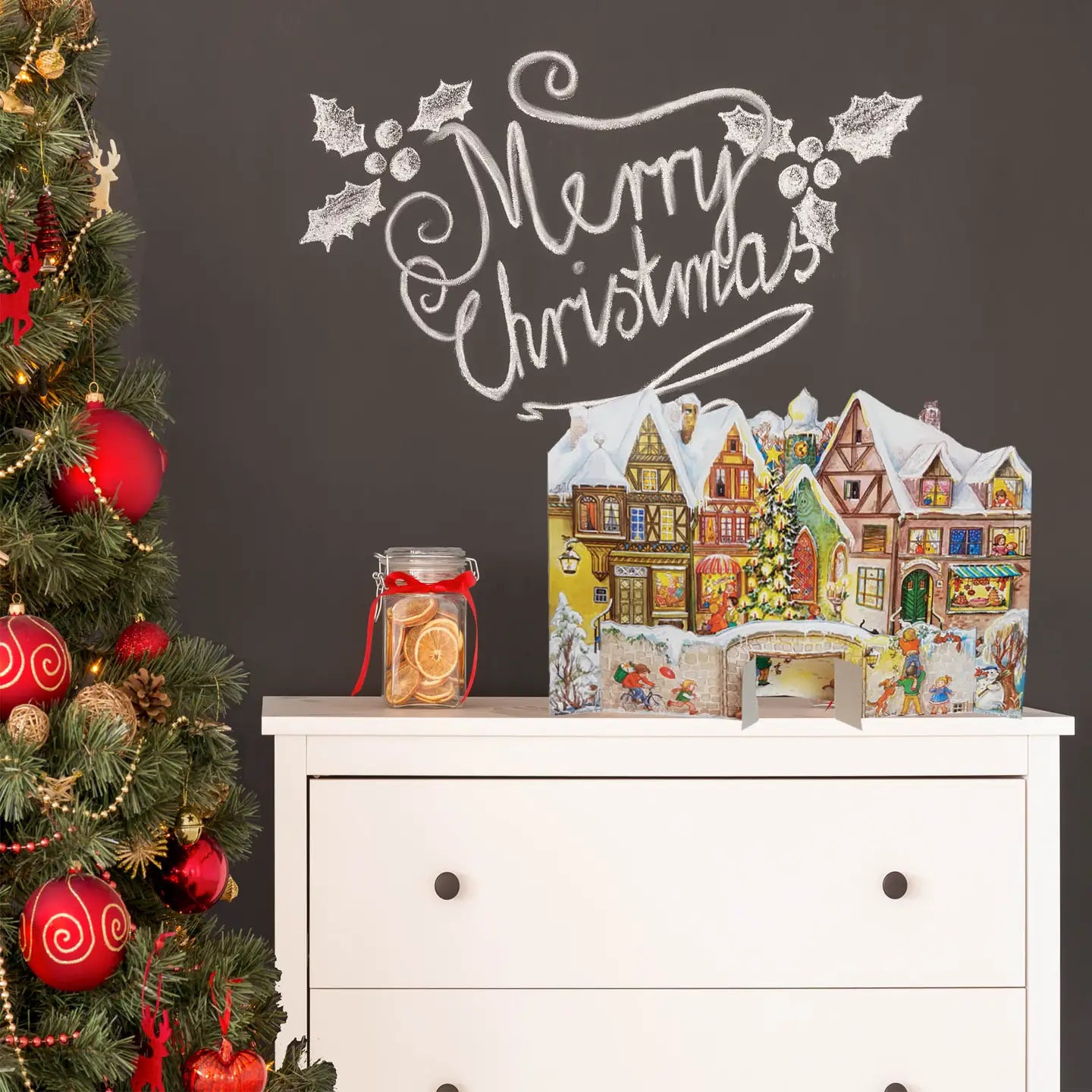 Adventskalender - juleby