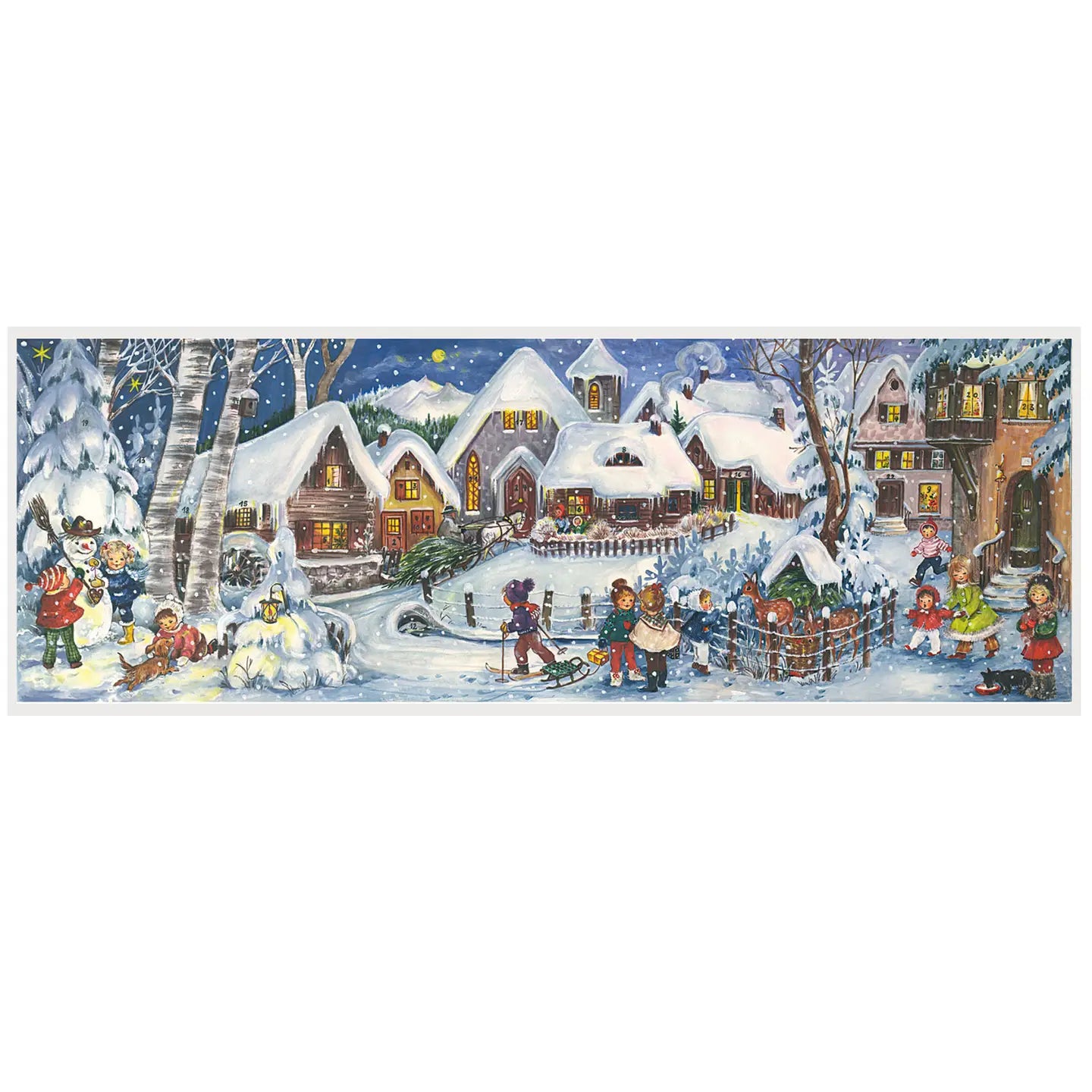 Adventskalender - nostalgisk jul