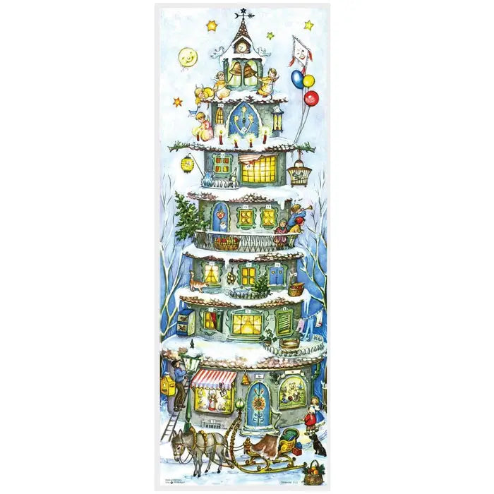 Adventskalender - julepyramide