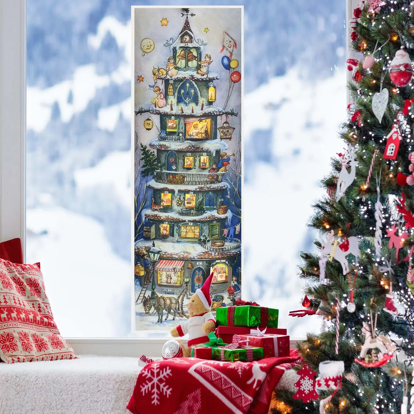 Adventskalender - julepyramide