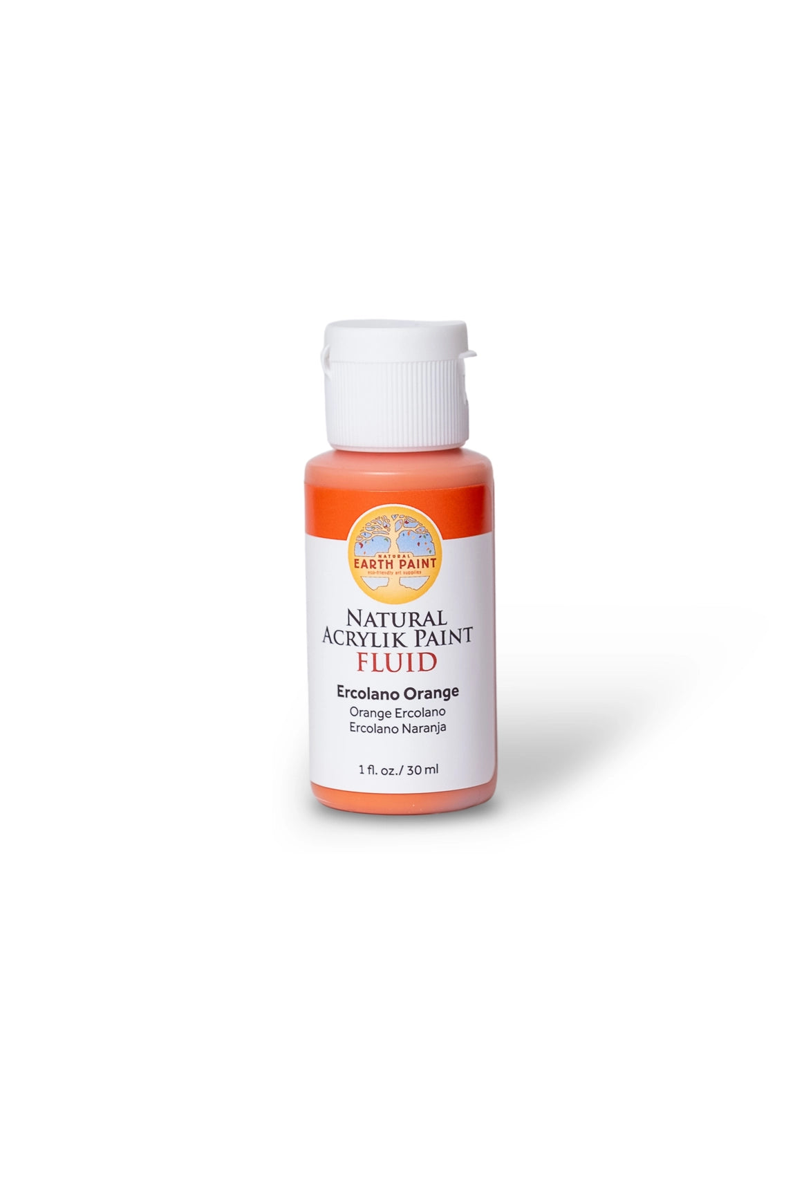 Fluid Naturlig Akrylmaling - 30ml velg farge