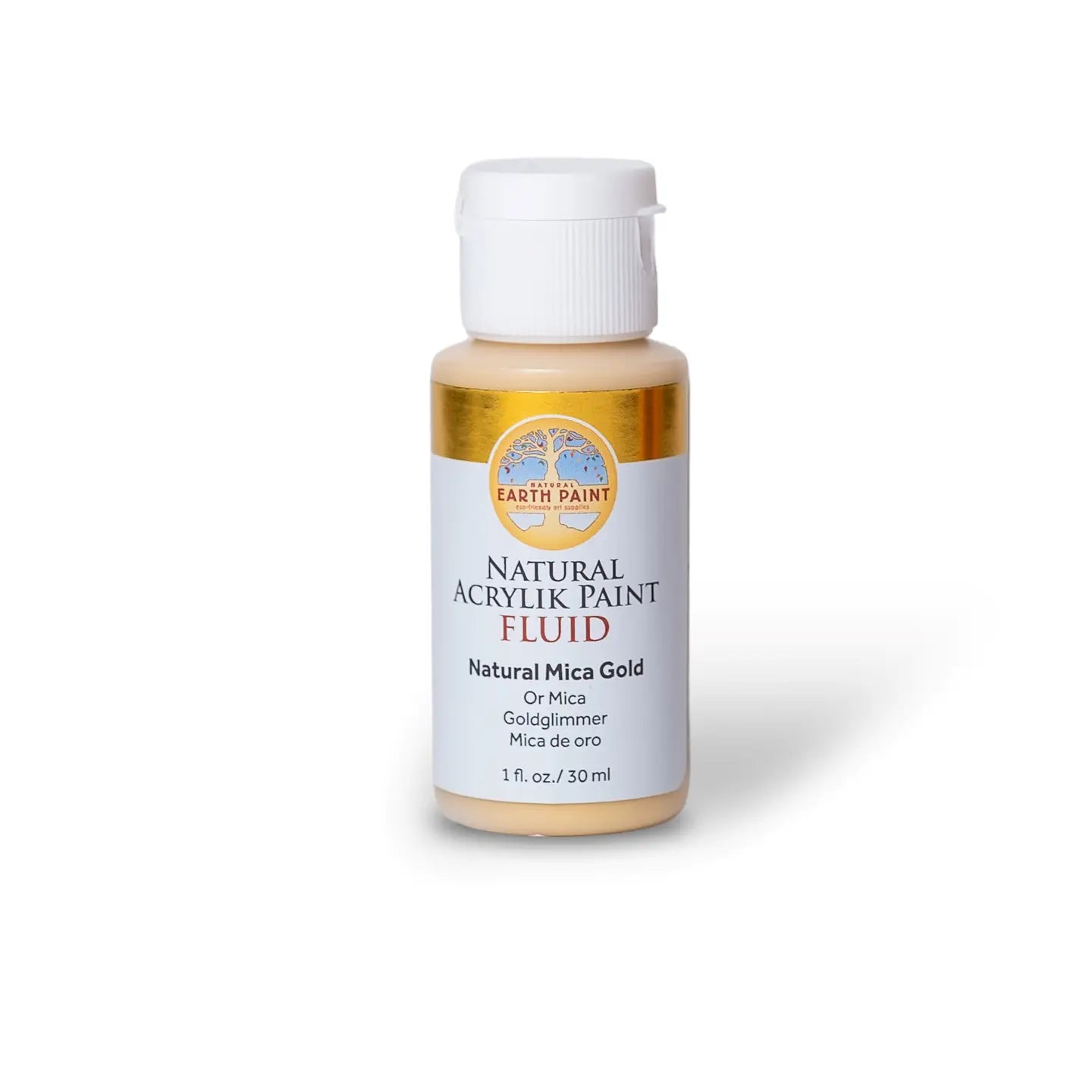 Fluid Naturlig Akrylmaling - 30ml velg farge