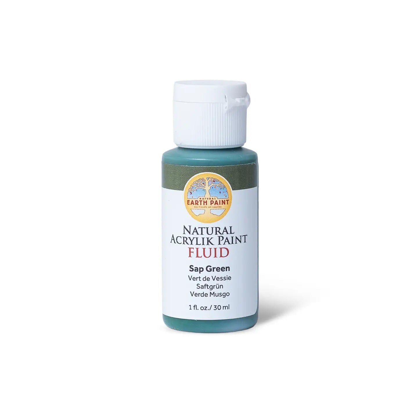 Fluid Naturlig Akrylmaling - 30ml velg farge