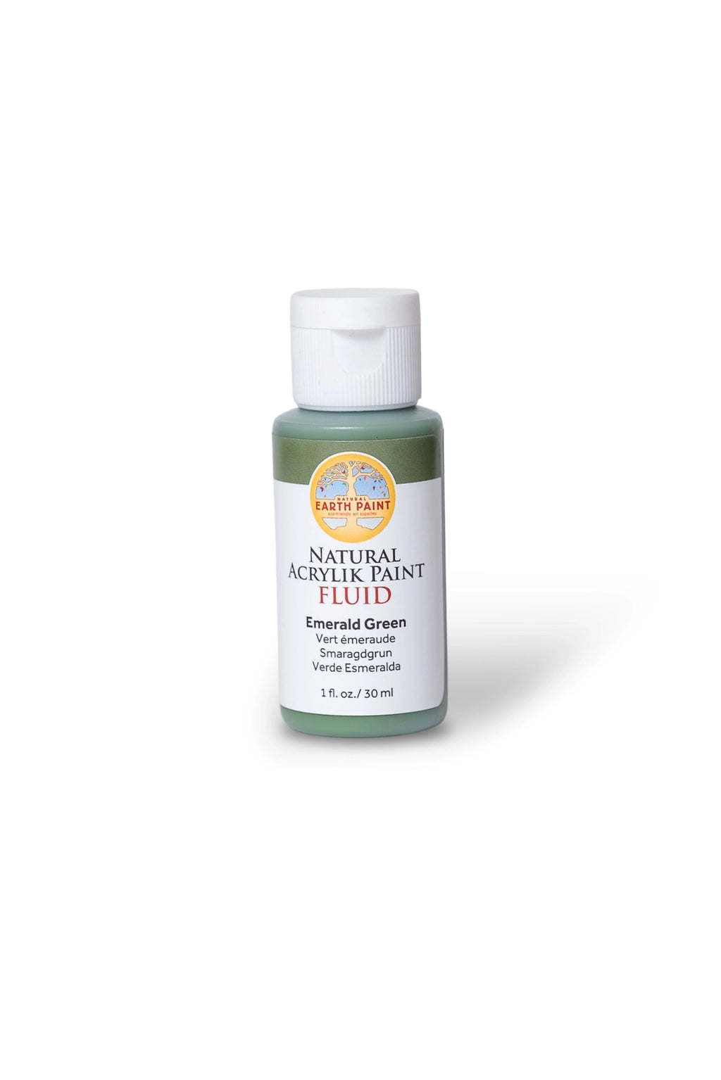 Fluid Naturlig Akrylmaling 30ml - velg farge