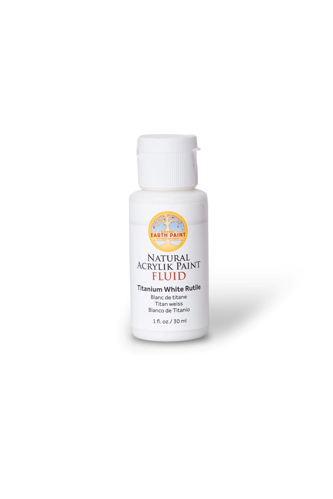 Fluid Naturlig Akrylmaling - 30ml velg farge