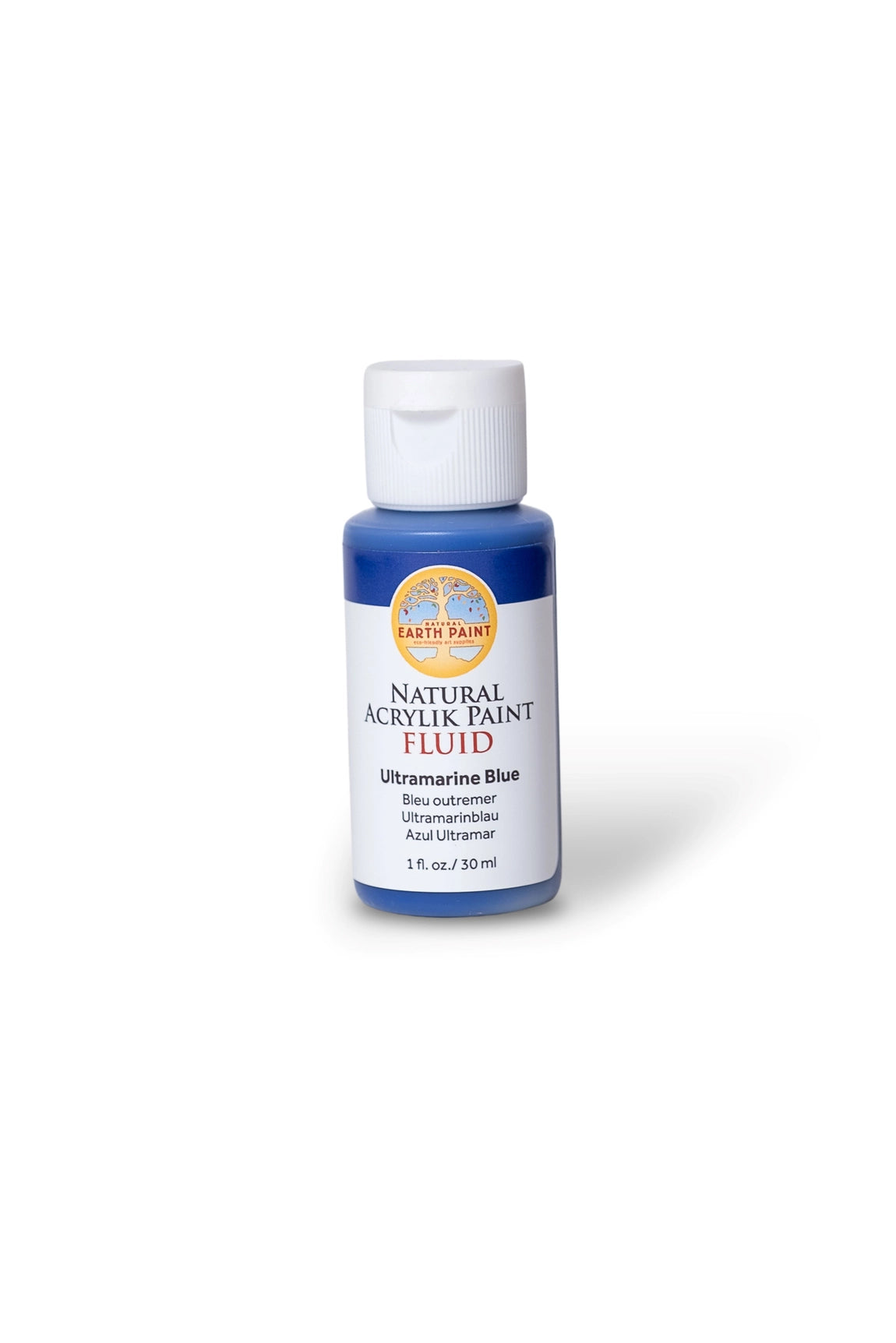 Fluid Naturlig Akrylmaling 30ml - velg farge