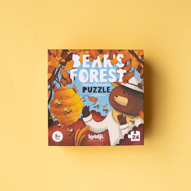 Bear´s forest - puslespill 3+