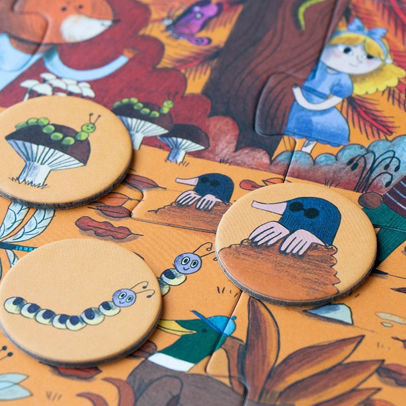 Bear´s forest - puslespill 3+