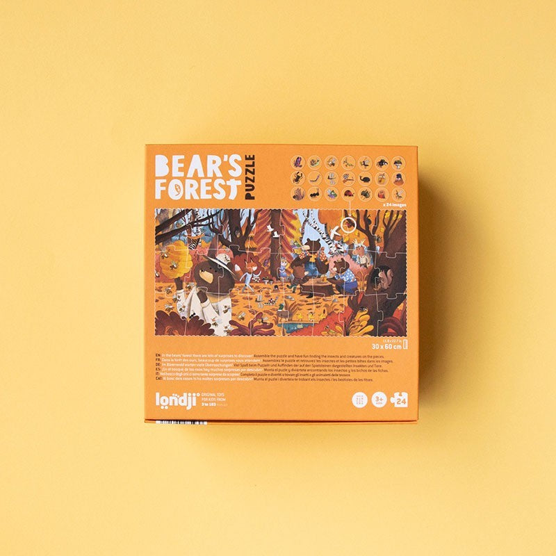 Bear´s forest - puslespill 3+