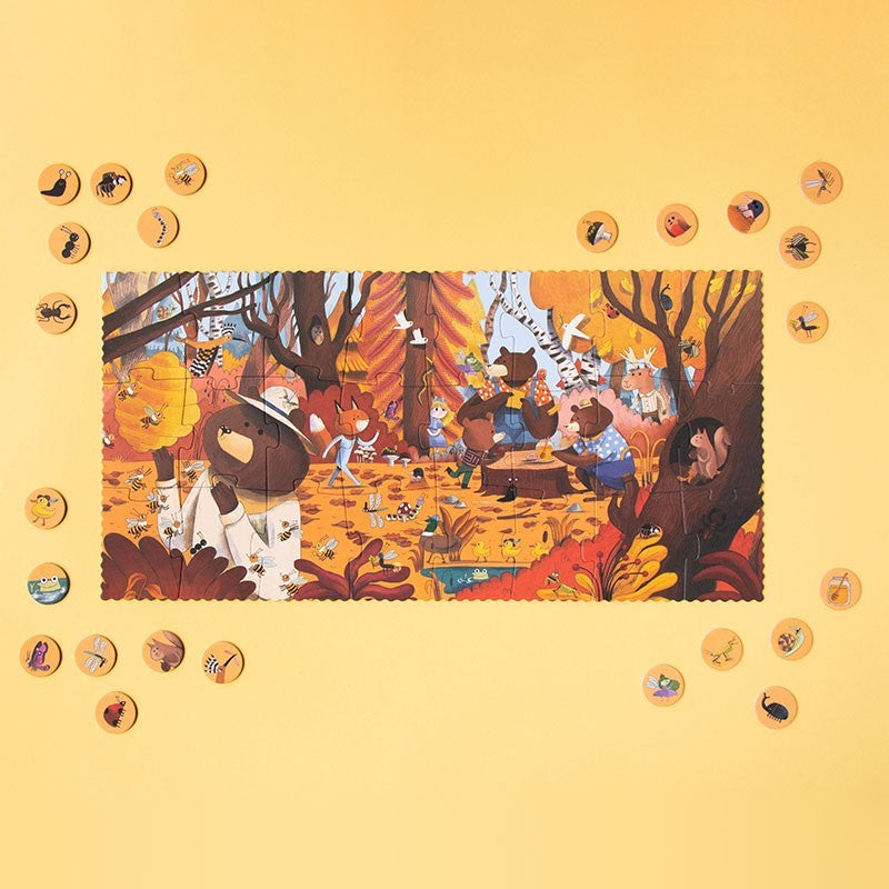 Bear´s forest - puslespill 3+