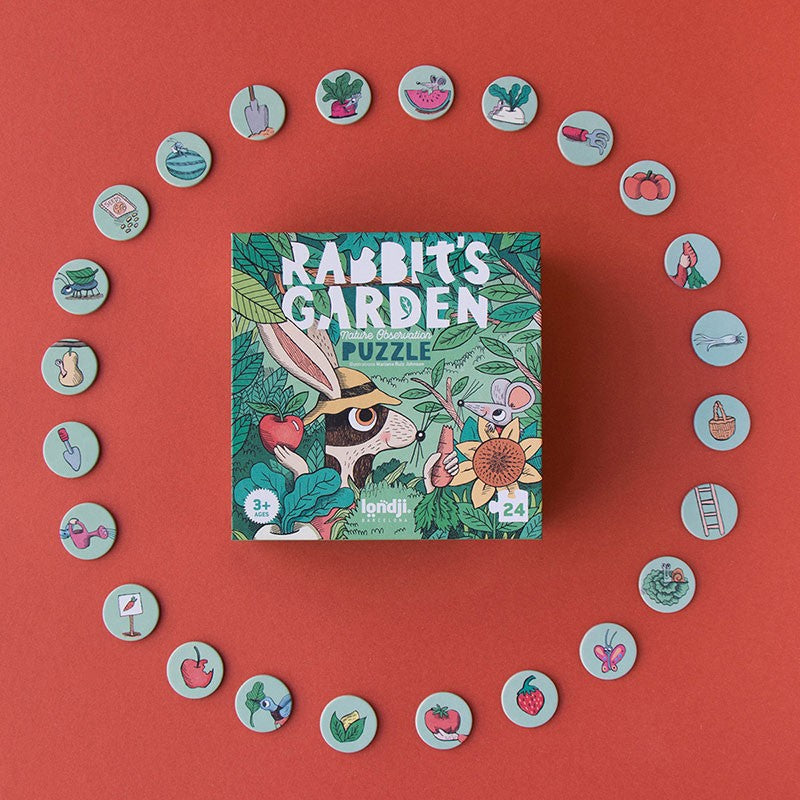 Rabbit´s Garden - puslespill 3+