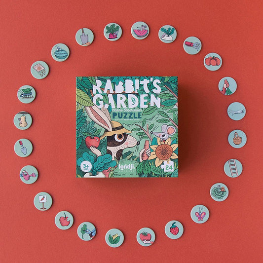 Rabbit´s Garden - puslespill 3+