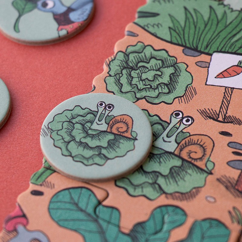 Rabbit´s Garden - puslespill 3+