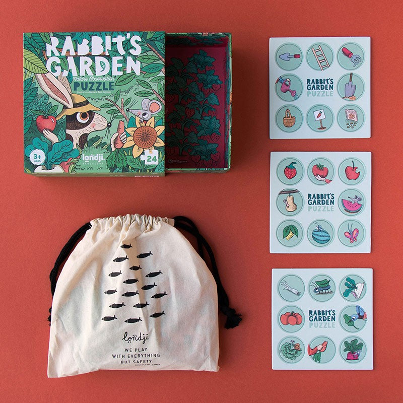 Rabbit´s Garden - puslespill 3+