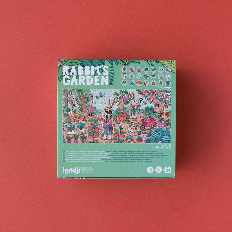 Rabbit´s Garden - puslespill 3+