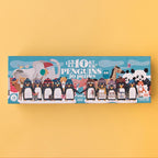 10 Pingviner - puslespill 3+