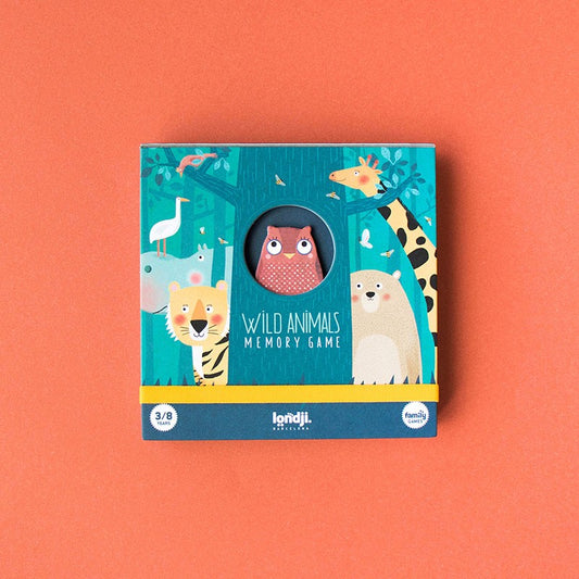 Vild animal Memo Spill 3-6år