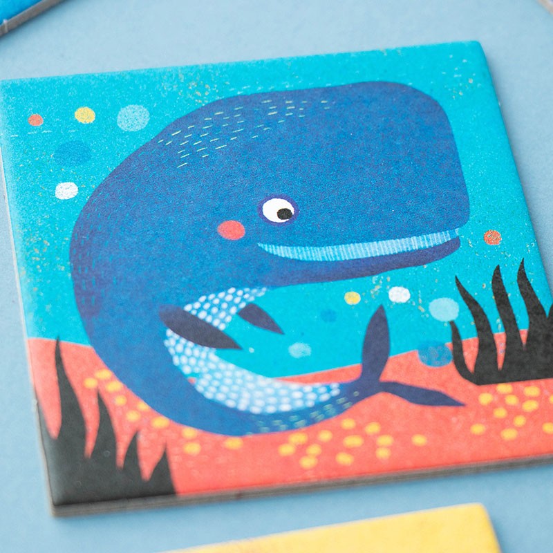 Ocean Animal Memo Spill 3-6år