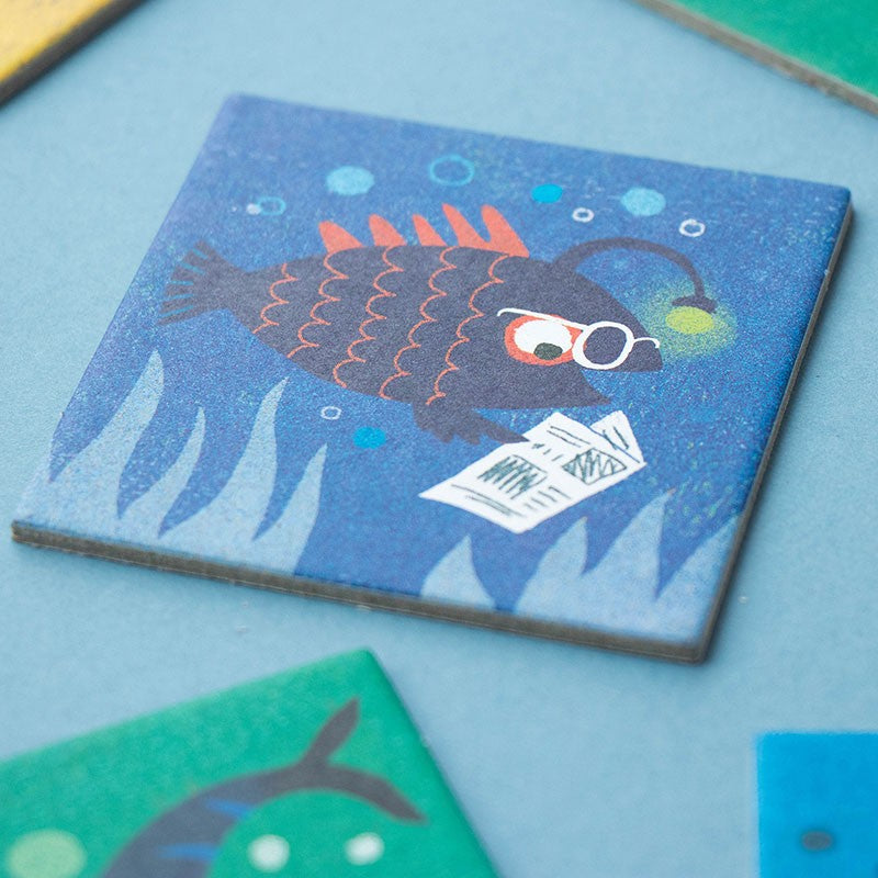 Ocean Animal Memo Spill 3-6år