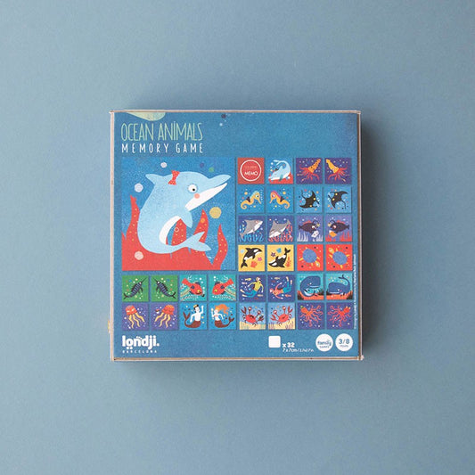 Ocean Animal Memo Spill 3-6år