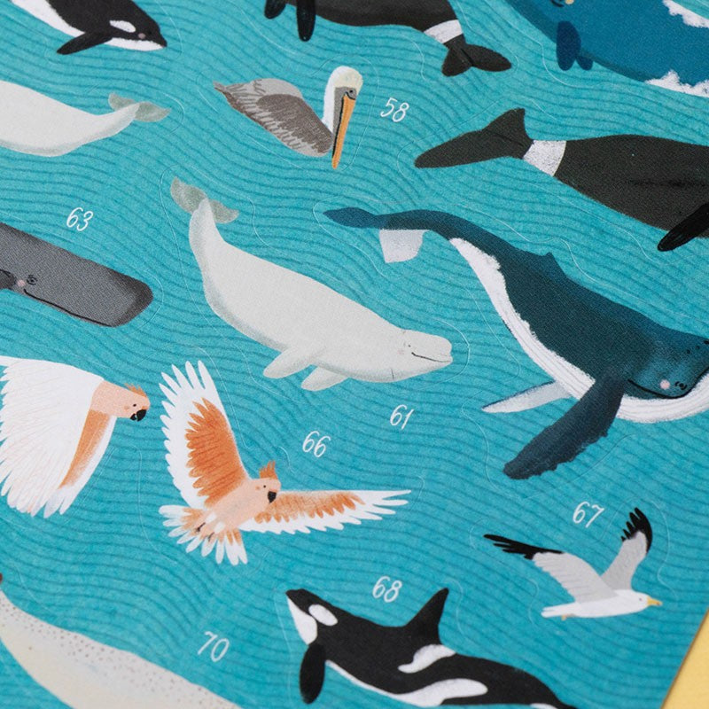 Verdens Dyr - Klistremerkeaktivitet