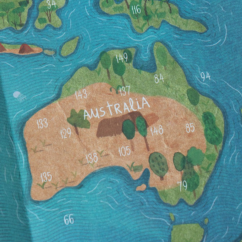 Verdens Dyr - Klistremerkeaktivitet