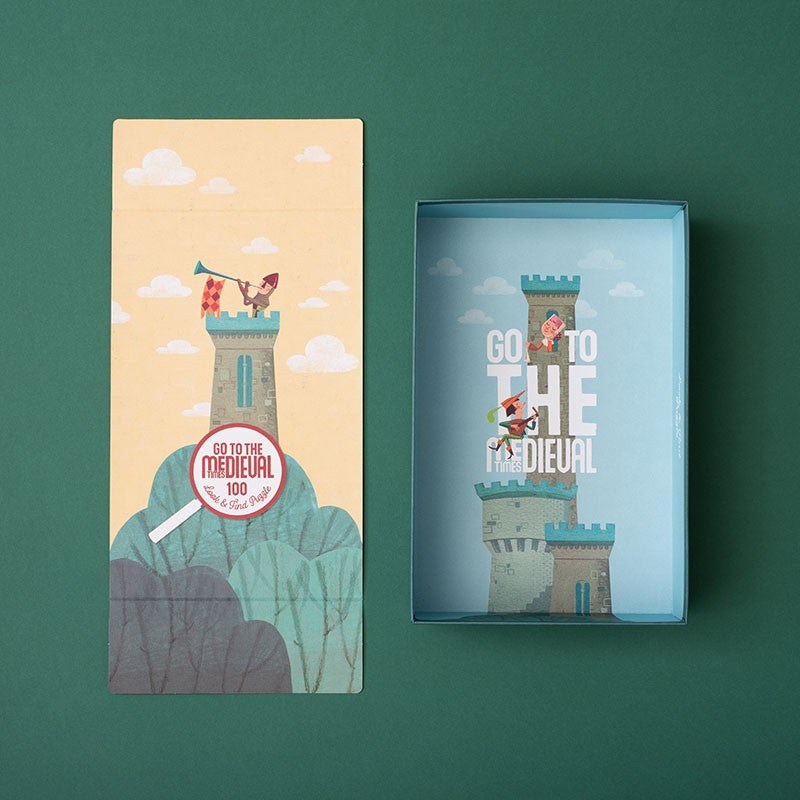 Go to the Medieval Times - Puslespill 5-8år