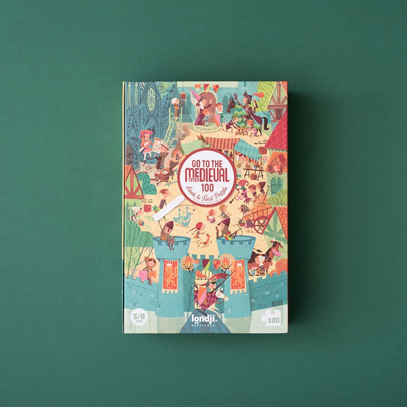 Go to the Medieval Times - Puslespill 5-8år