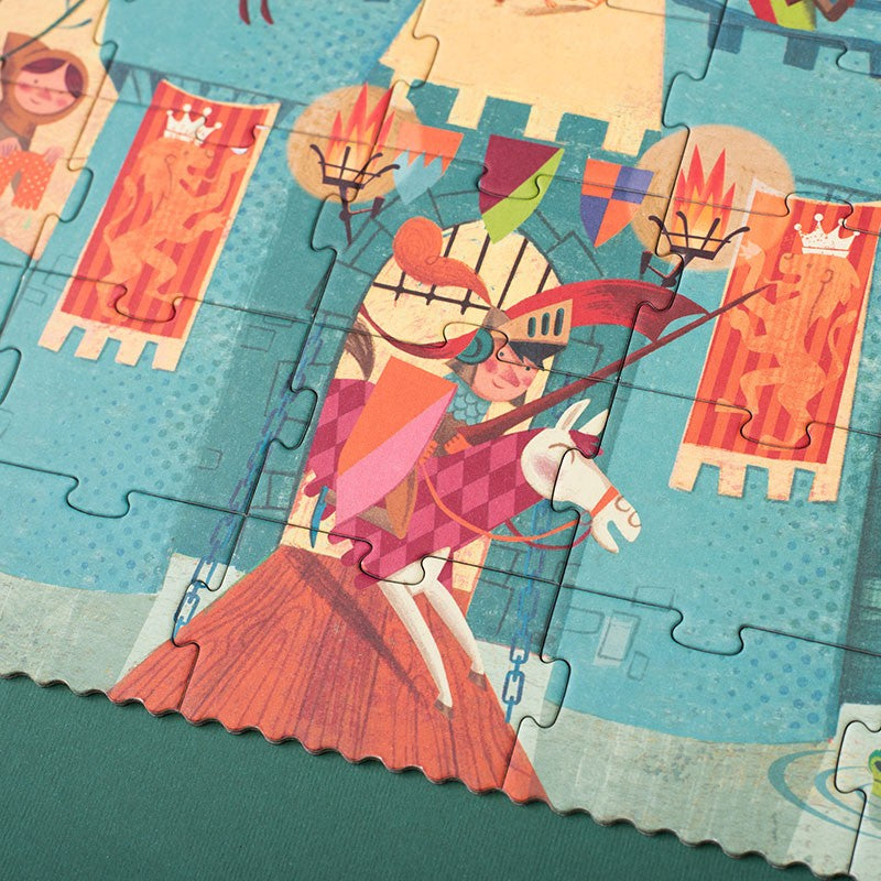 Go to the Medieval Times - Puslespill 5-8år