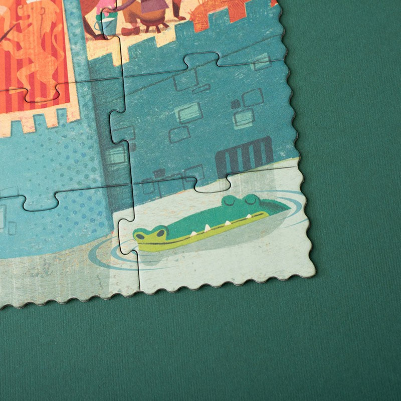 Go to the Medieval Times - Puslespill 5-8år