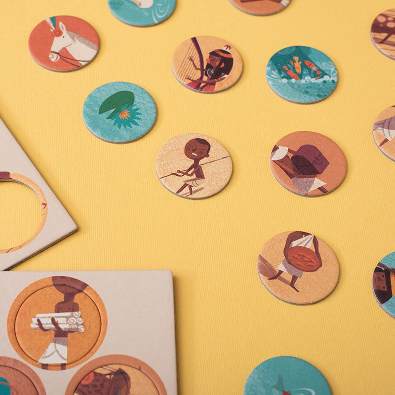 Go to the Pyramids - Puslespill 5-8år