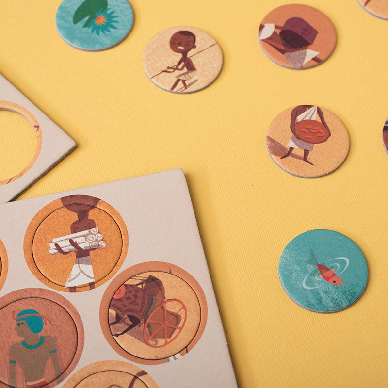 Go to the Pyramids - Puslespill 5-8år