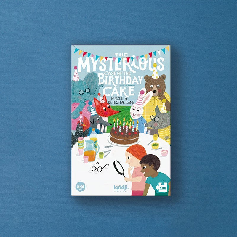 Bursdag detektivspill Puslespill 5-8år