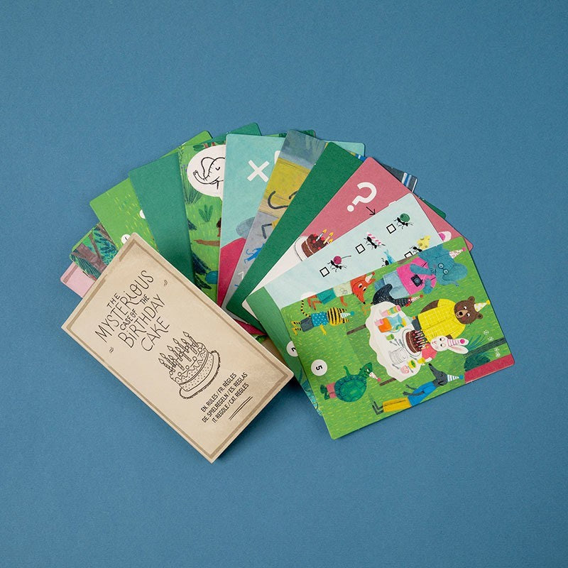 Bursdag detektivspill Puslespill 5-8år