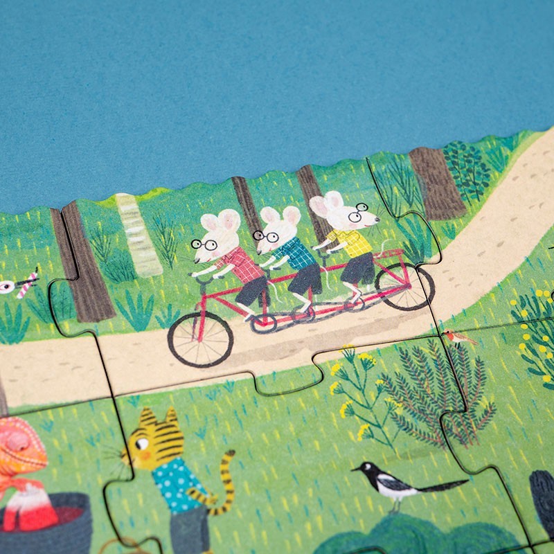 Bursdag detektivspill Puslespill 5-8år