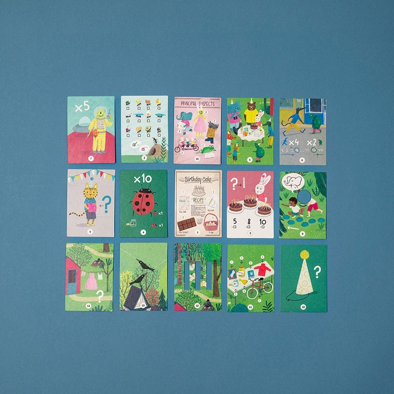 Bursdag detektivspill Puslespill 5-8år