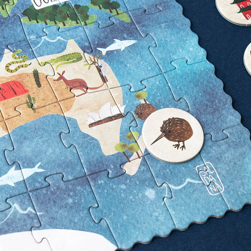 Discovery the world Puslepill 7+