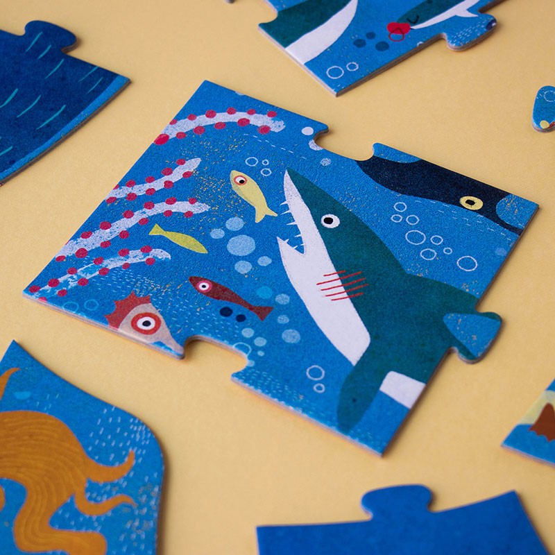 My Big Blue Puslespill 3+