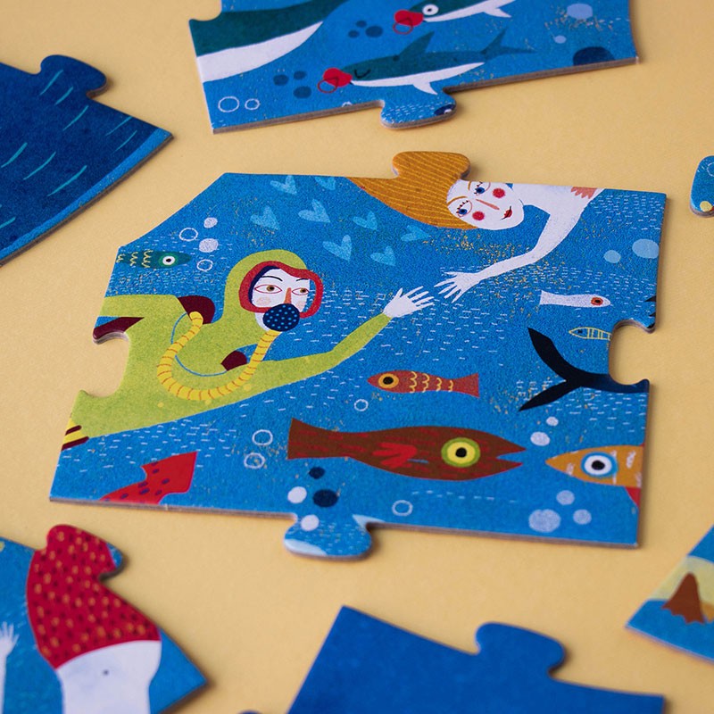 My Big Blue Puslespill 3+