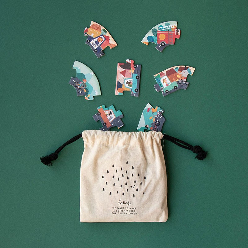 Petit Voyage Pocket Puslespill 3-5år