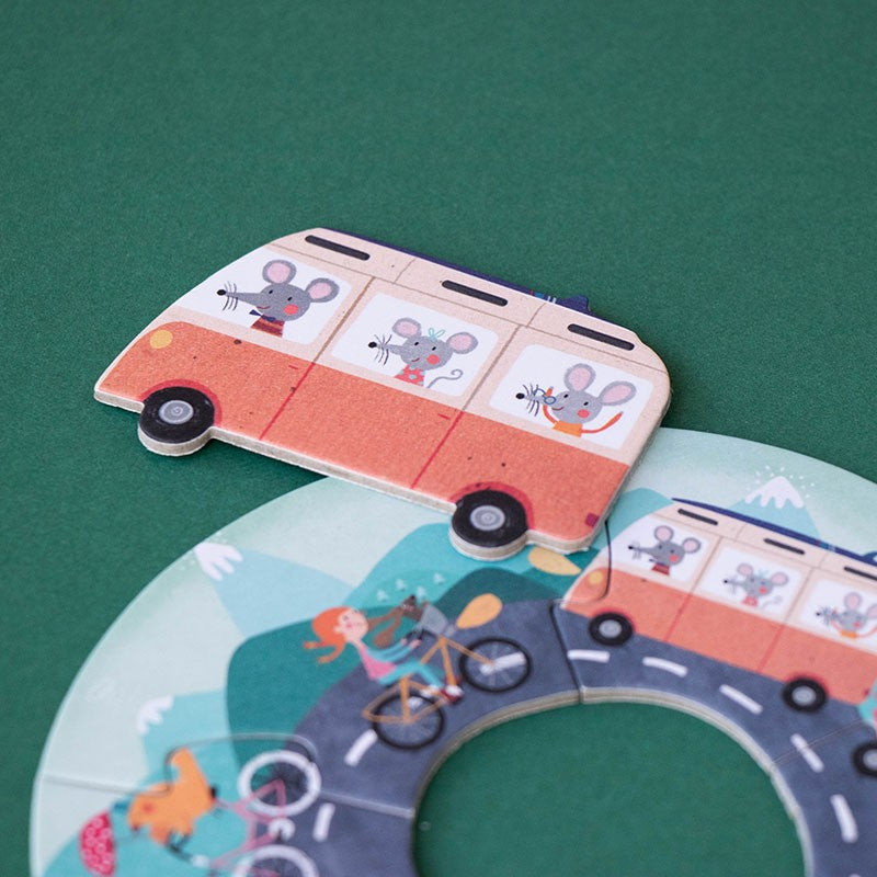 Petit Voyage Pocket Puslespill 3-5år