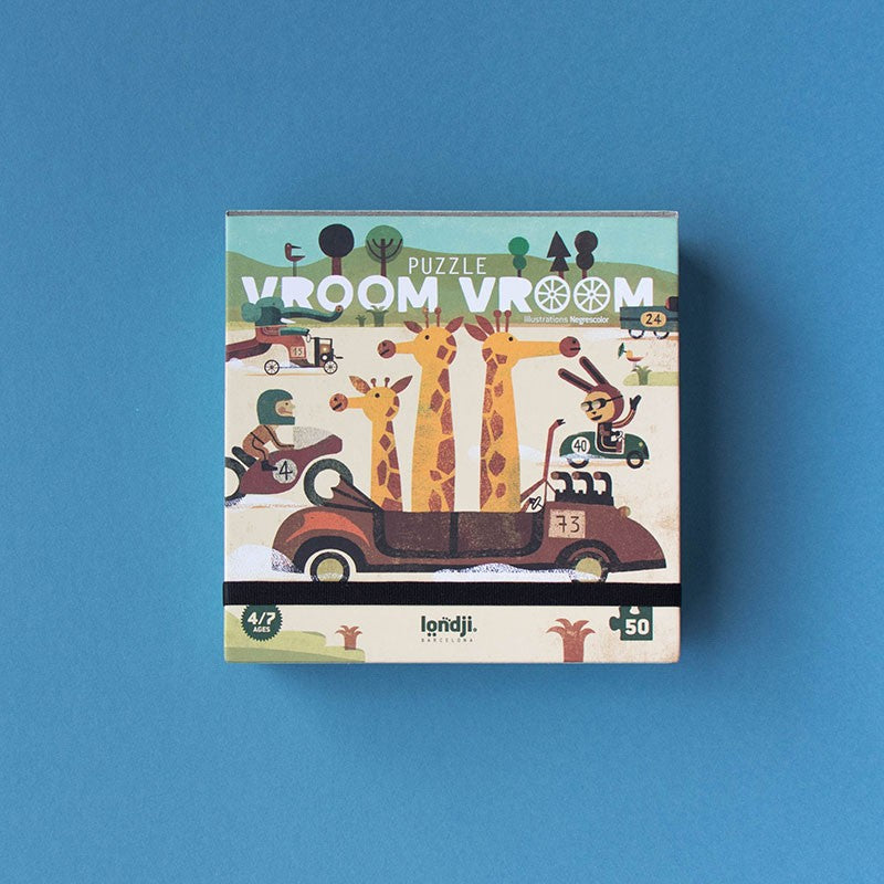 Vroom Vroom Pocket Puslespill 4+