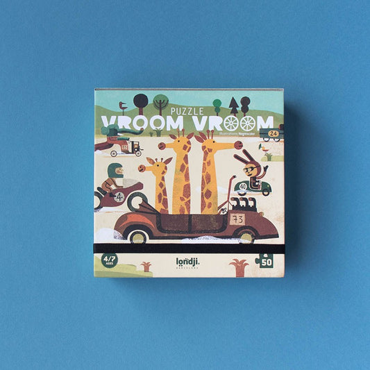 Vroom Vroom Pocket Puslespill 4+
