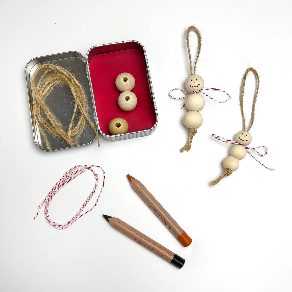 Snømanndekorasjonsett