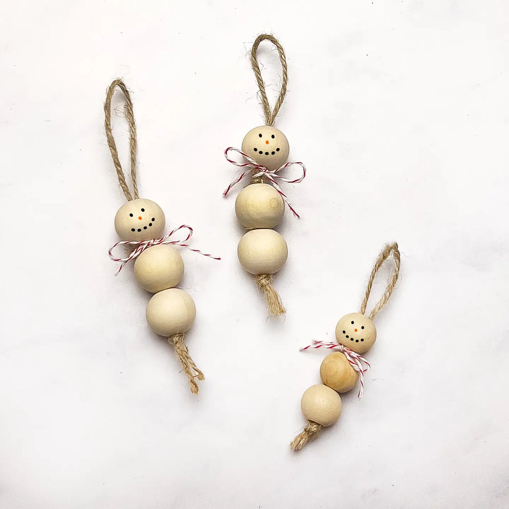 Snømanndekorasjonsett