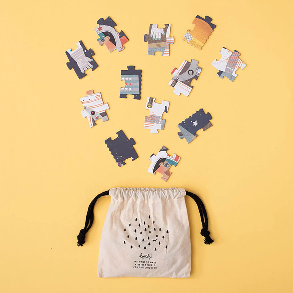 Astronaut Pocket Puslespill 3+