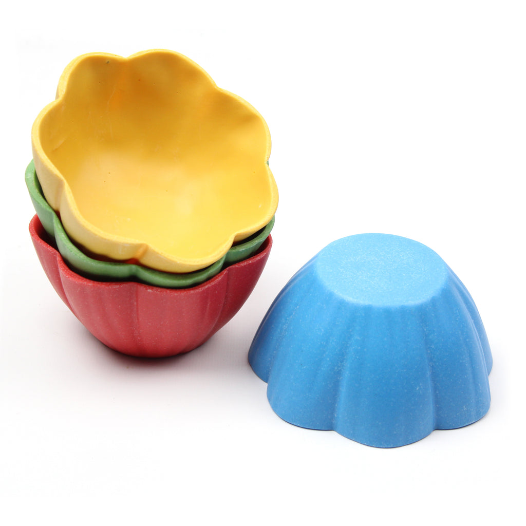 Blomsterskåler til lek(holdbar steinblanding)